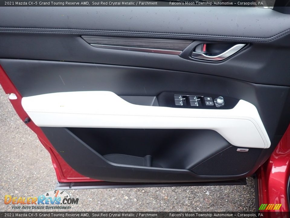 Door Panel of 2021 Mazda CX-5 Grand Touring Reserve AWD Photo #10