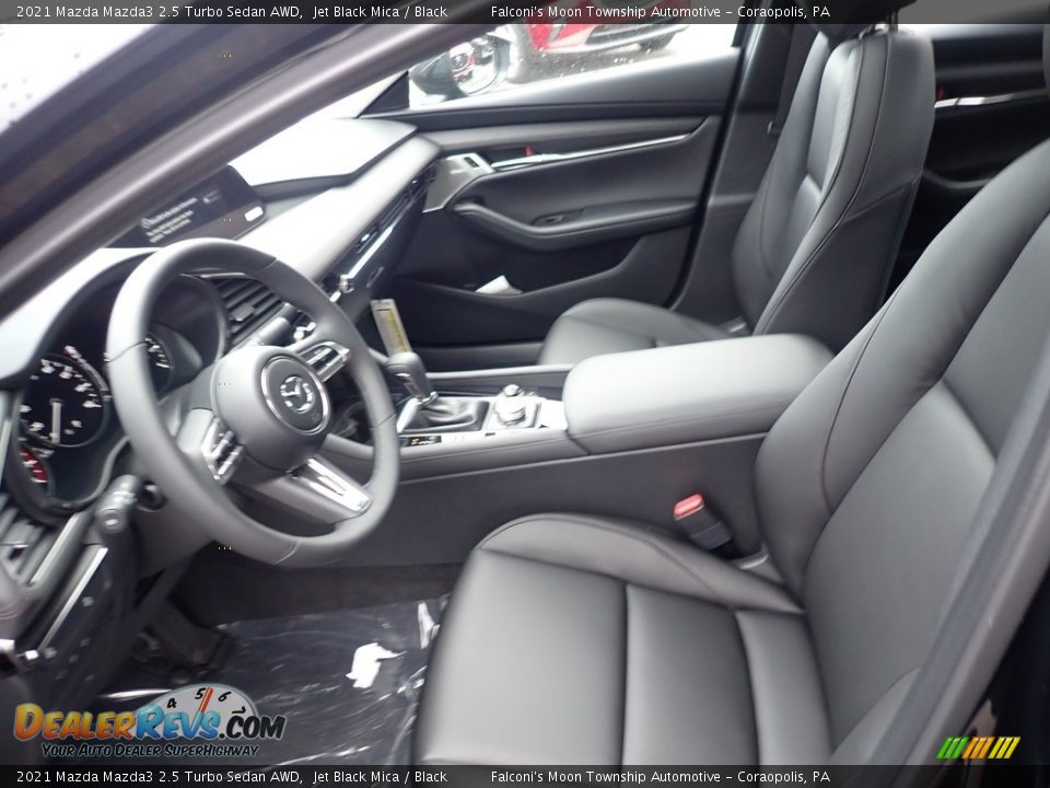 Front Seat of 2021 Mazda Mazda3 2.5 Turbo Sedan AWD Photo #10