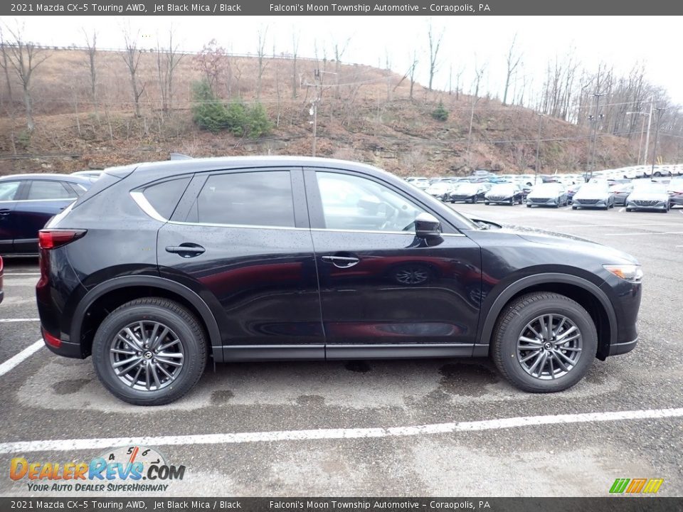 Jet Black Mica 2021 Mazda CX-5 Touring AWD Photo #1