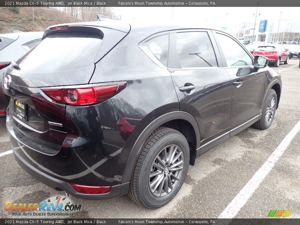 2021 Mazda CX-5 Touring AWD Jet Black Mica / Black Photo #2