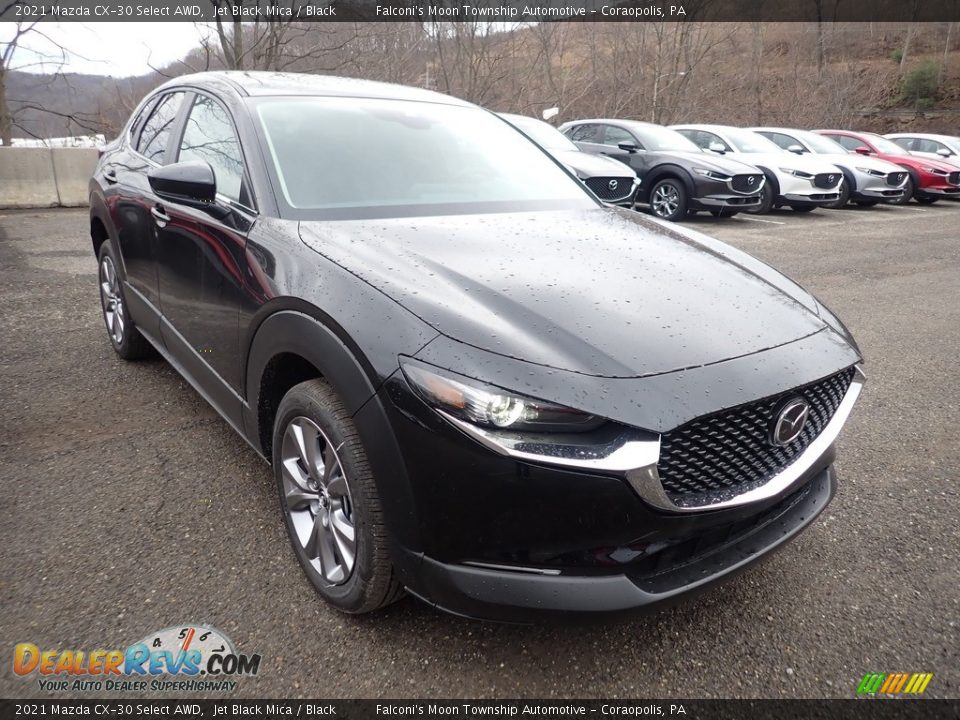 2021 Mazda CX-30 Select AWD Jet Black Mica / Black Photo #3