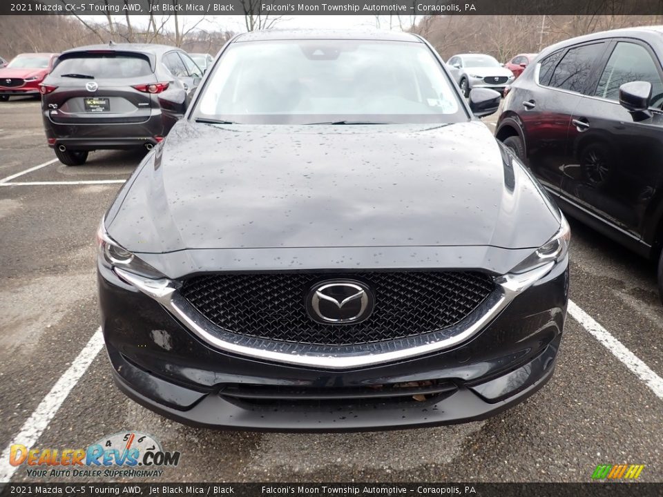 2021 Mazda CX-5 Touring AWD Jet Black Mica / Black Photo #4