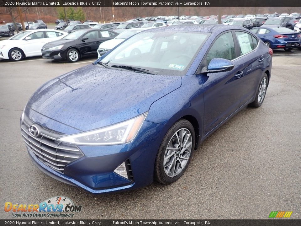 Lakeside Blue 2020 Hyundai Elantra Limited Photo #5