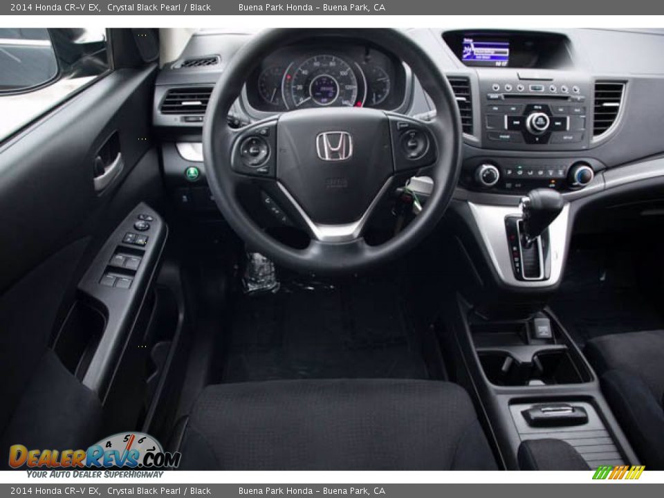 2014 Honda CR-V EX Crystal Black Pearl / Black Photo #5