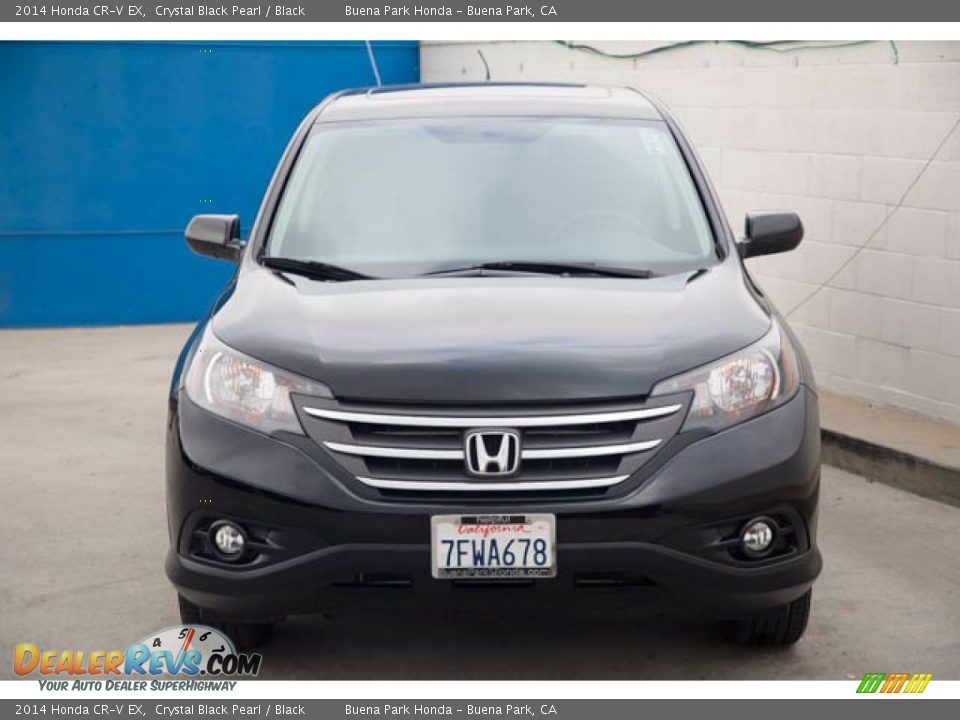 2014 Honda CR-V EX Crystal Black Pearl / Black Photo #7