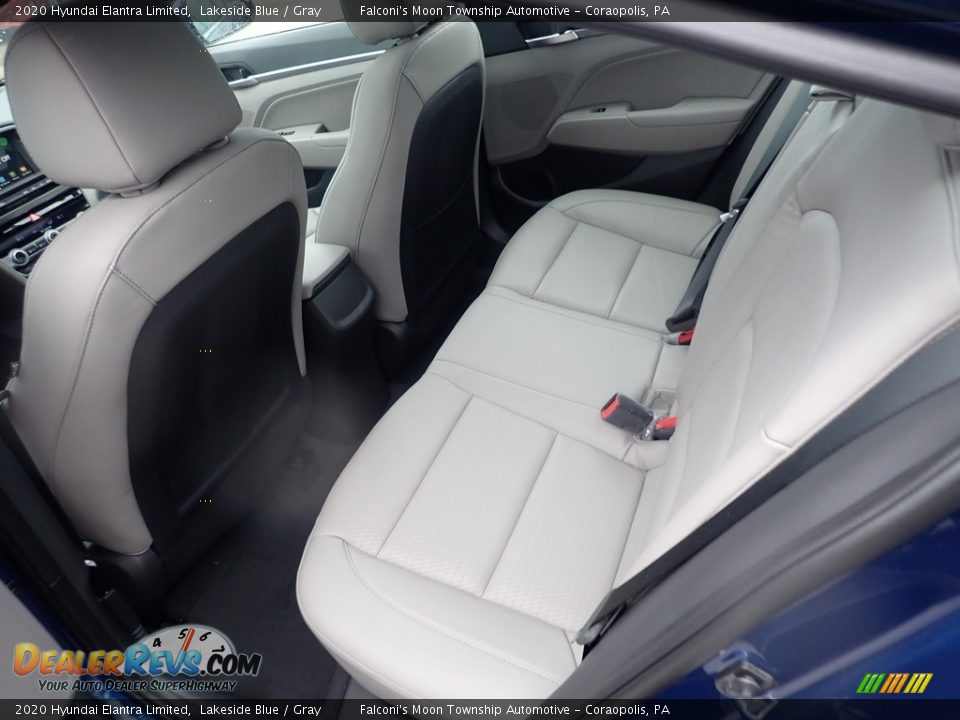 Rear Seat of 2020 Hyundai Elantra Limited Photo #8