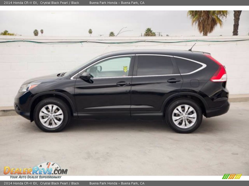 2014 Honda CR-V EX Crystal Black Pearl / Black Photo #8