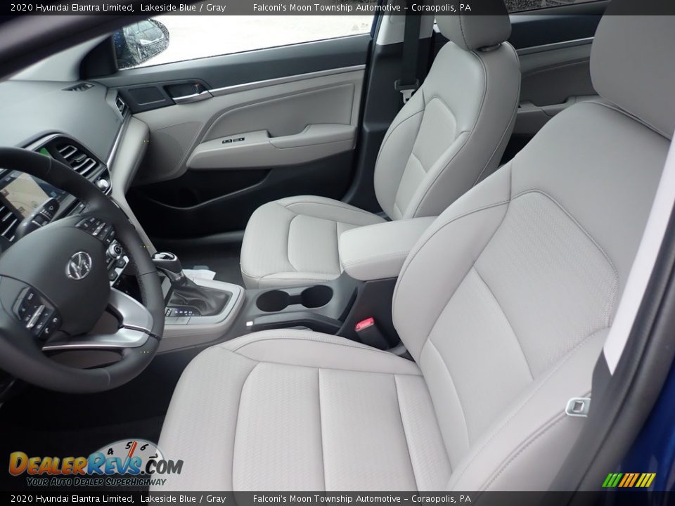 Front Seat of 2020 Hyundai Elantra Limited Photo #10