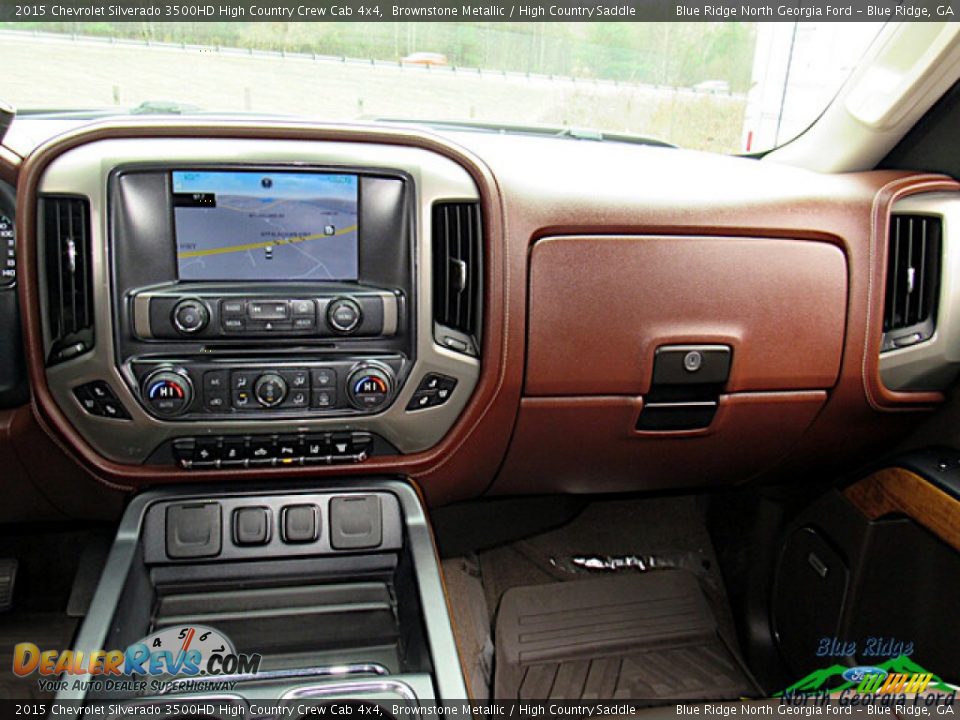 2015 Chevrolet Silverado 3500HD High Country Crew Cab 4x4 Brownstone Metallic / High Country Saddle Photo #16