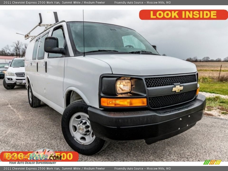 2011 Chevrolet Express 2500 Work Van Summit White / Medium Pewter Photo #1