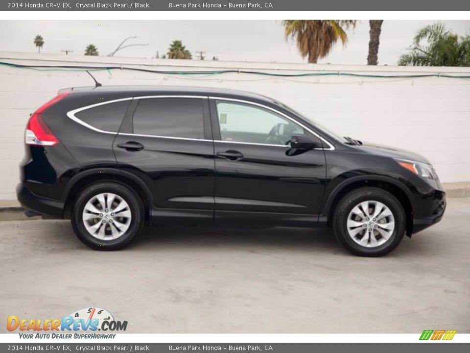 2014 Honda CR-V EX Crystal Black Pearl / Black Photo #10