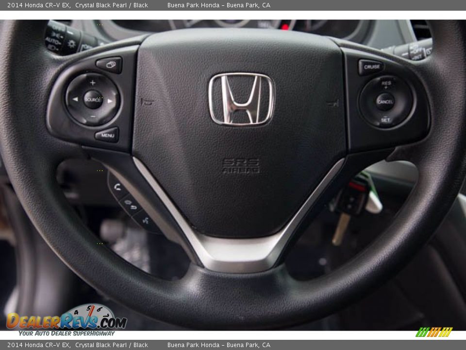 2014 Honda CR-V EX Crystal Black Pearl / Black Photo #11