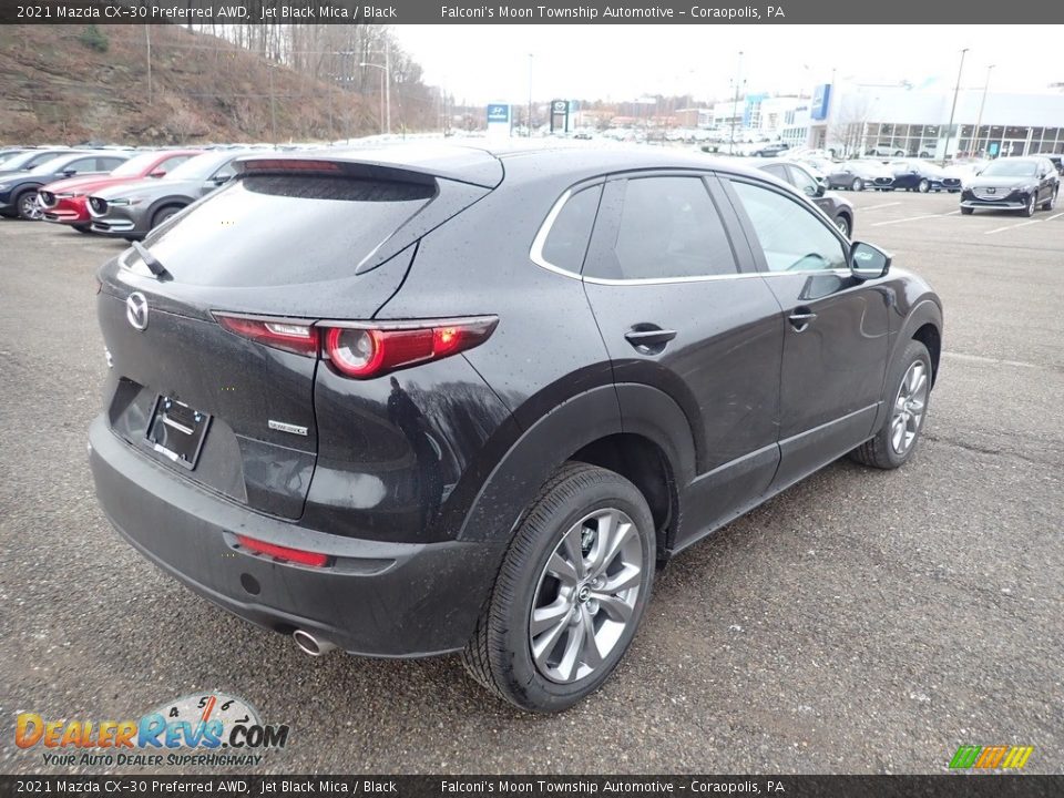 2021 Mazda CX-30 Preferred AWD Jet Black Mica / Black Photo #2