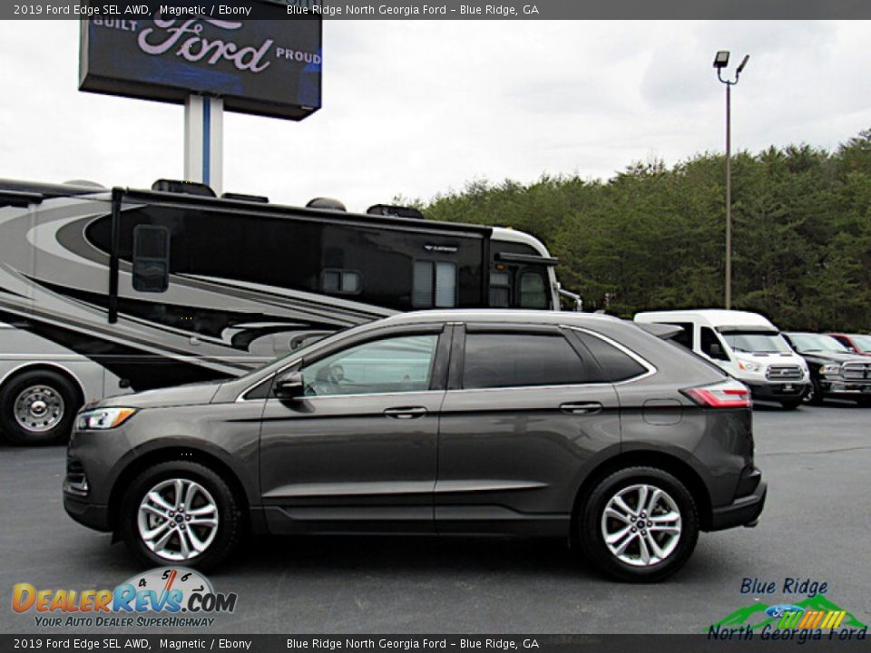 2019 Ford Edge SEL AWD Magnetic / Ebony Photo #2