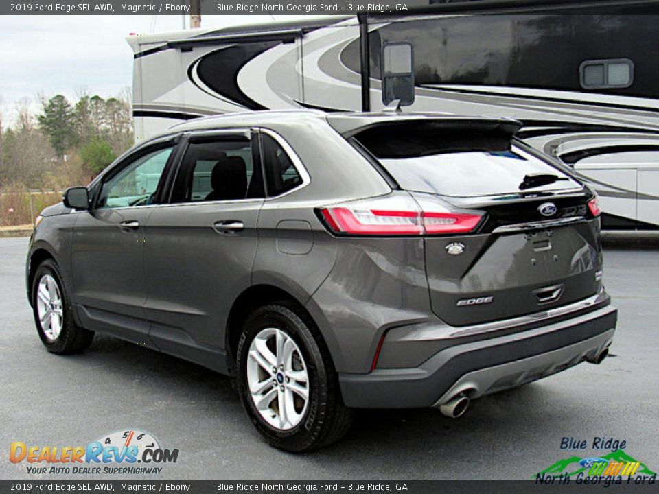 2019 Ford Edge SEL AWD Magnetic / Ebony Photo #3