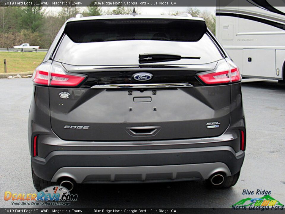 2019 Ford Edge SEL AWD Magnetic / Ebony Photo #4