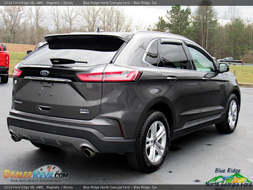 2019 Ford Edge SEL AWD Magnetic / Ebony Photo #5