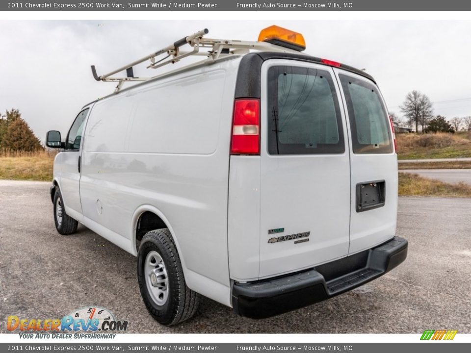 2011 Chevrolet Express 2500 Work Van Summit White / Medium Pewter Photo #12