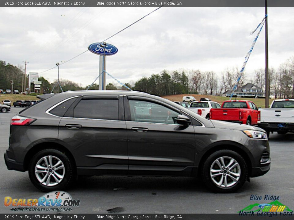 2019 Ford Edge SEL AWD Magnetic / Ebony Photo #6