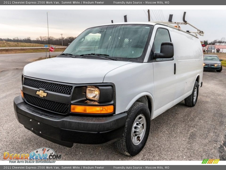 2011 Chevrolet Express 2500 Work Van Summit White / Medium Pewter Photo #14