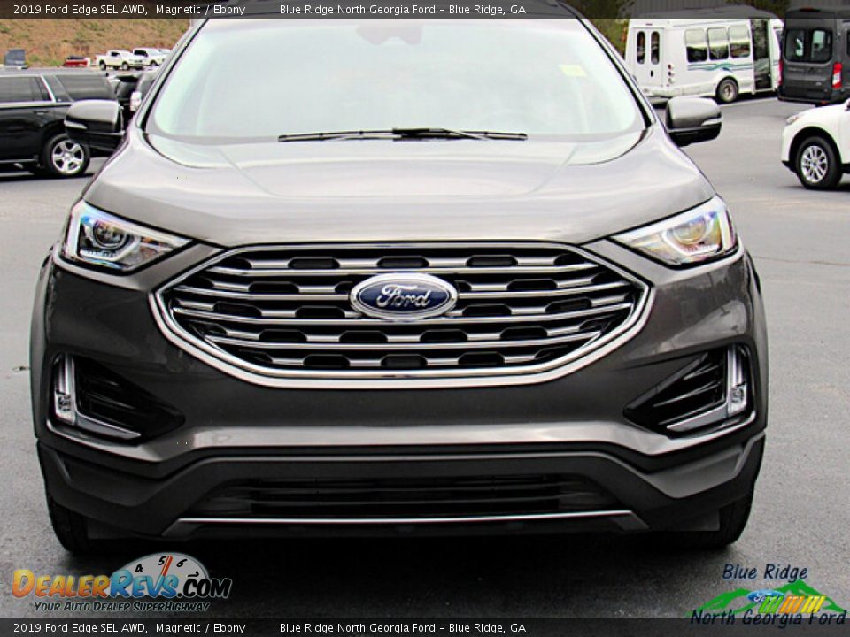 2019 Ford Edge SEL AWD Magnetic / Ebony Photo #8