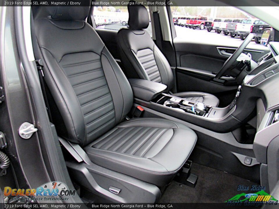 2019 Ford Edge SEL AWD Magnetic / Ebony Photo #12