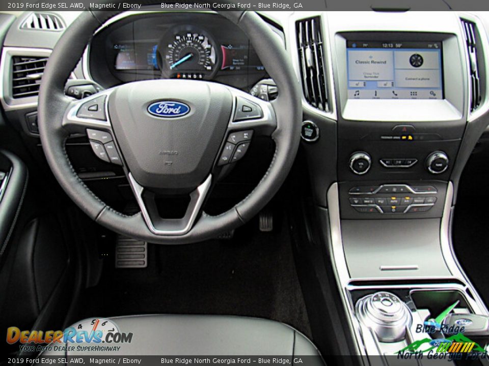 2019 Ford Edge SEL AWD Magnetic / Ebony Photo #15