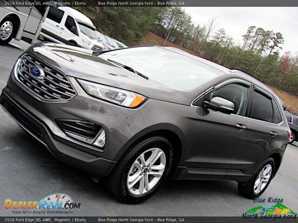 2019 Ford Edge SEL AWD Magnetic / Ebony Photo #25