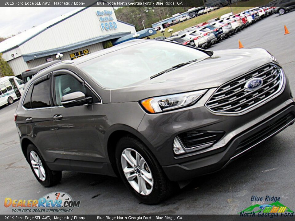 2019 Ford Edge SEL AWD Magnetic / Ebony Photo #26