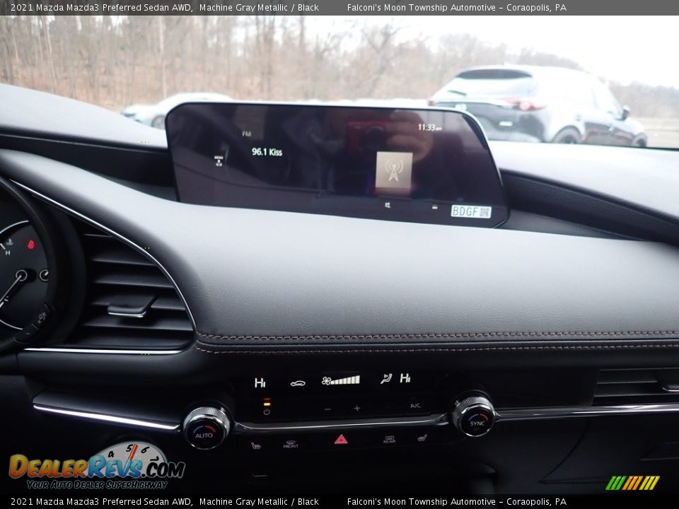 2021 Mazda Mazda3 Preferred Sedan AWD Machine Gray Metallic / Black Photo #13