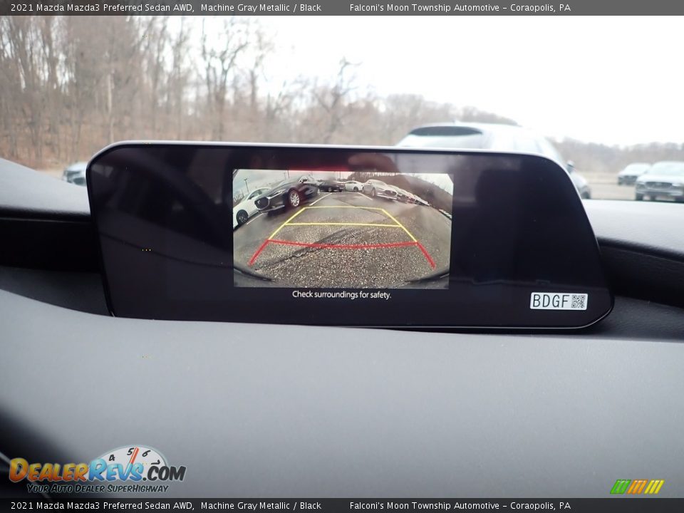 2021 Mazda Mazda3 Preferred Sedan AWD Machine Gray Metallic / Black Photo #14