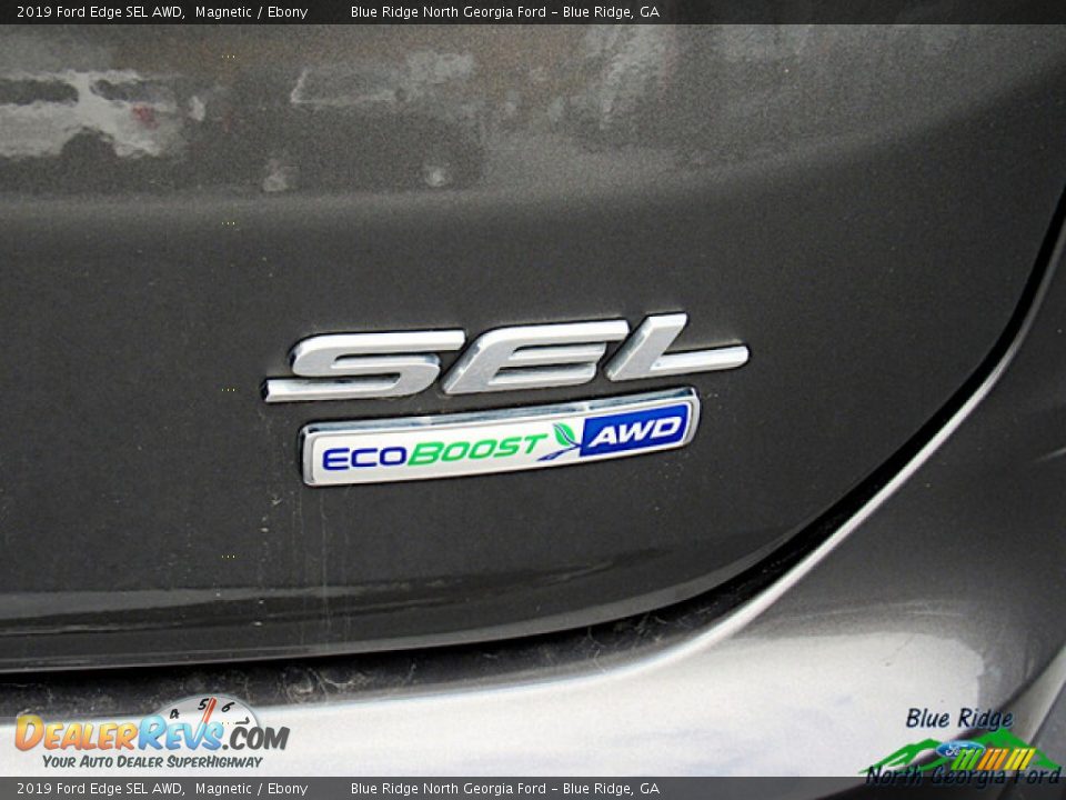 2019 Ford Edge SEL AWD Magnetic / Ebony Photo #30