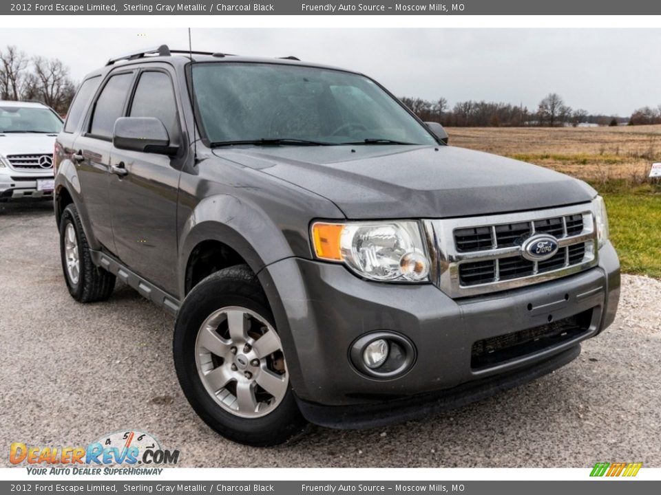 2012 Ford Escape Limited Sterling Gray Metallic / Charcoal Black Photo #1