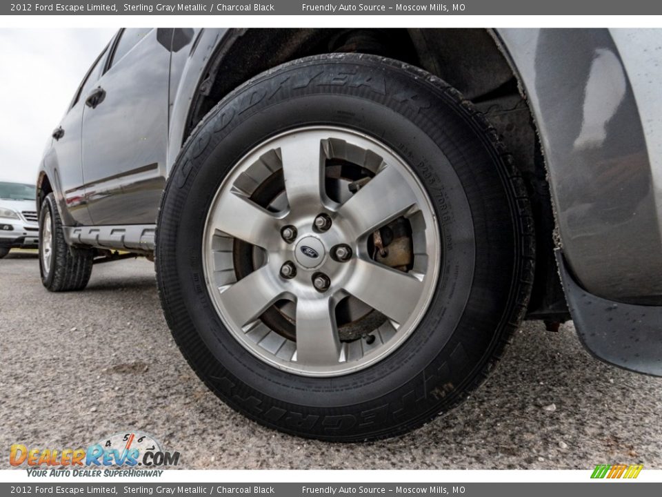 2012 Ford Escape Limited Sterling Gray Metallic / Charcoal Black Photo #2