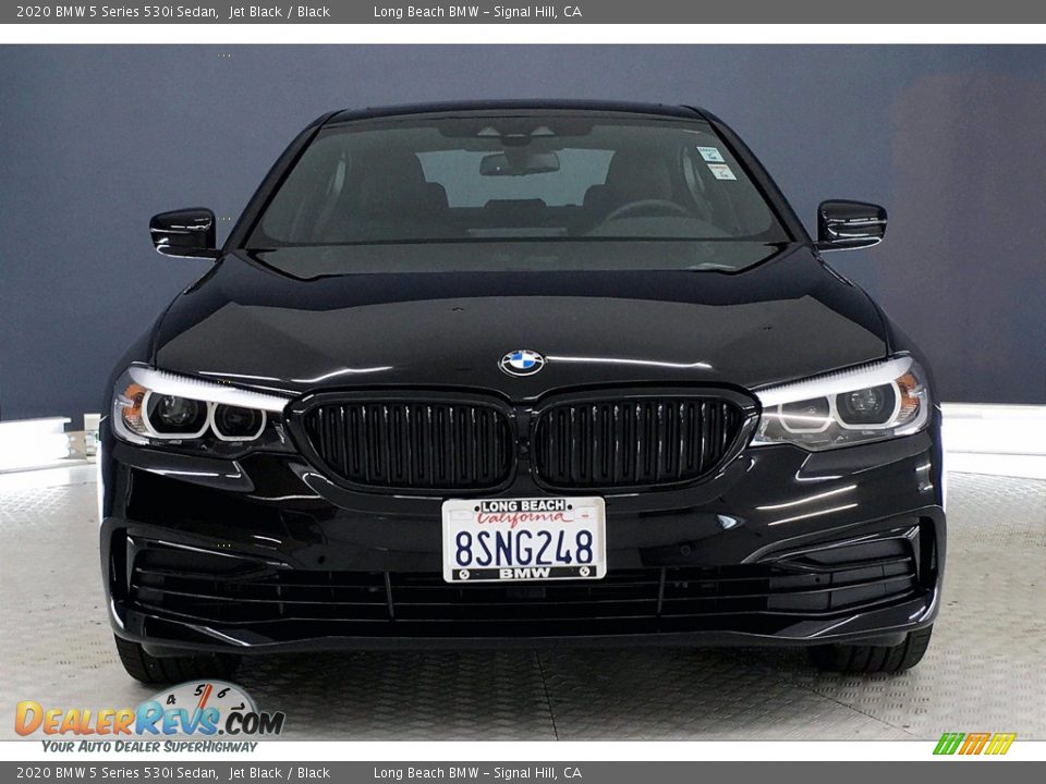 2020 BMW 5 Series 530i Sedan Jet Black / Black Photo #2