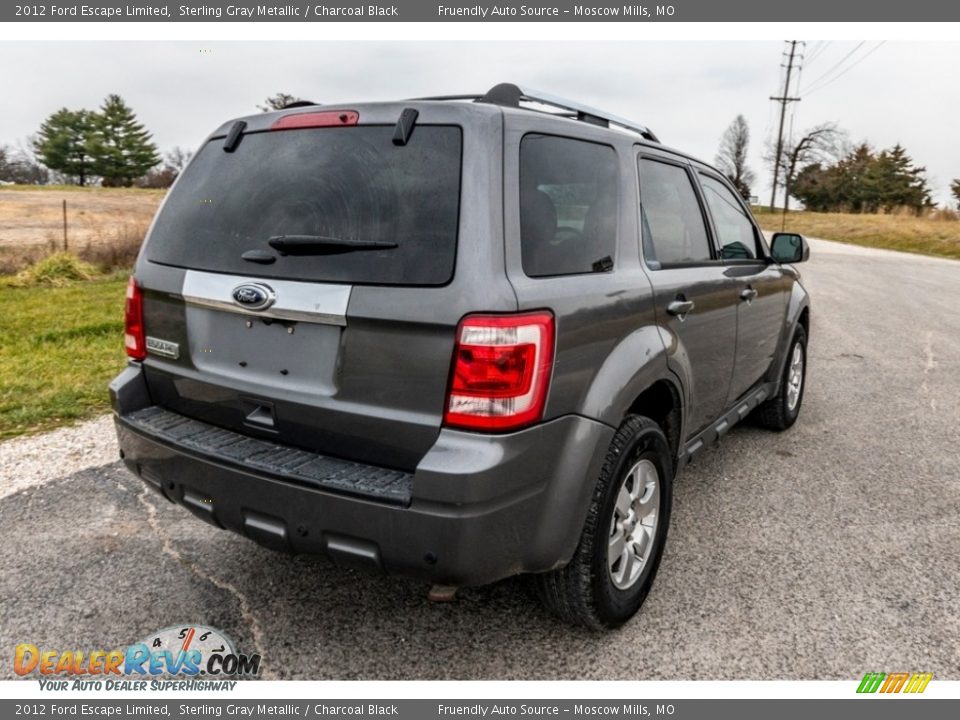 2012 Ford Escape Limited Sterling Gray Metallic / Charcoal Black Photo #4