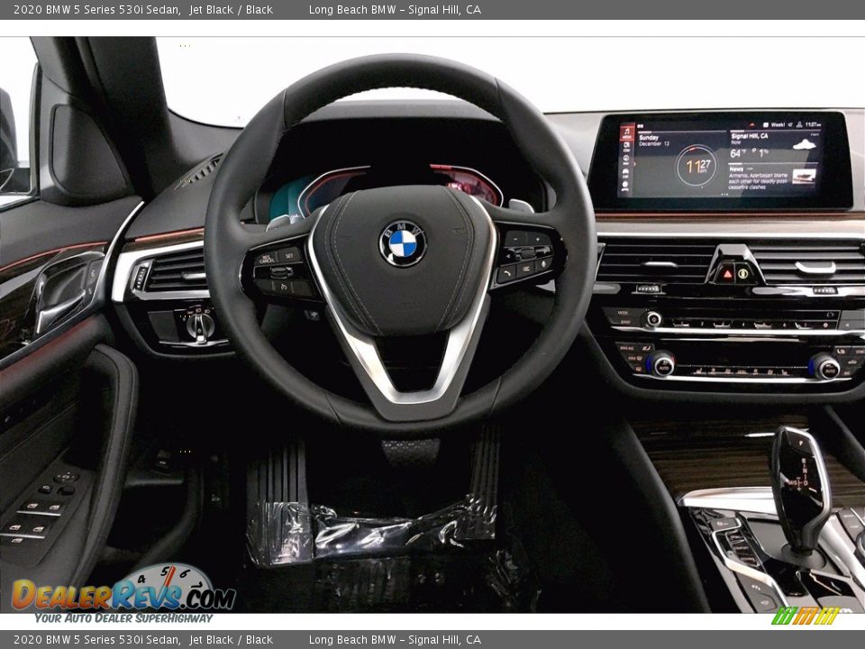 2020 BMW 5 Series 530i Sedan Jet Black / Black Photo #4