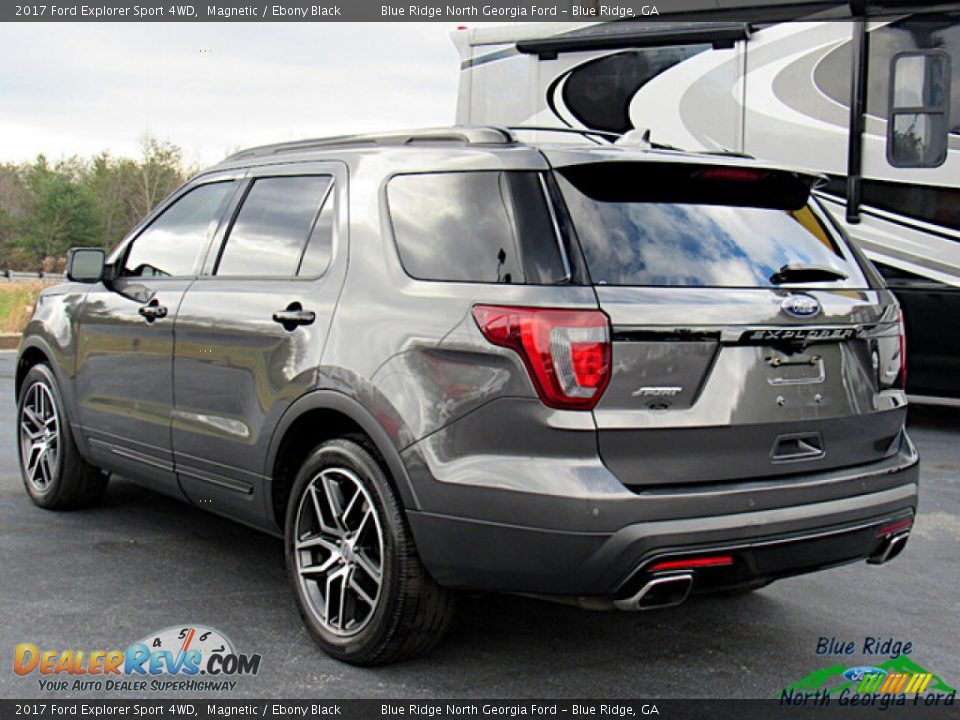 2017 Ford Explorer Sport 4WD Magnetic / Ebony Black Photo #3