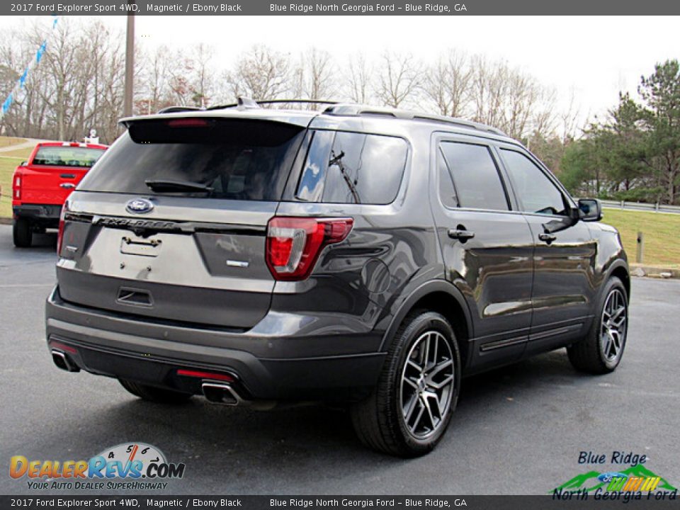 2017 Ford Explorer Sport 4WD Magnetic / Ebony Black Photo #5