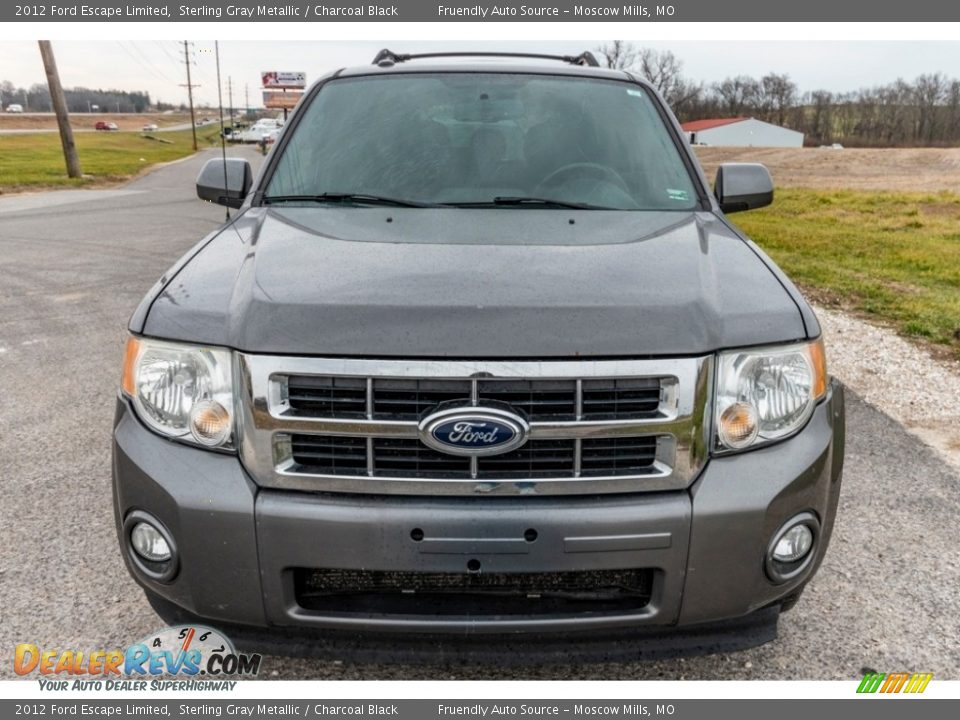 2012 Ford Escape Limited Sterling Gray Metallic / Charcoal Black Photo #9