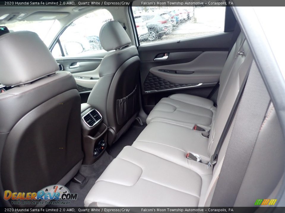 Rear Seat of 2020 Hyundai Santa Fe Limited 2.0 AWD Photo #9