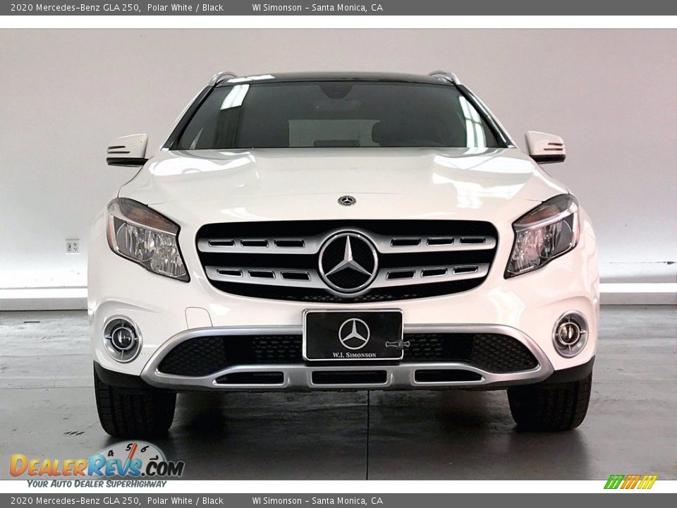 2020 Mercedes-Benz GLA 250 Polar White / Black Photo #2