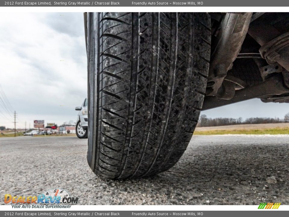 2012 Ford Escape Limited Sterling Gray Metallic / Charcoal Black Photo #12