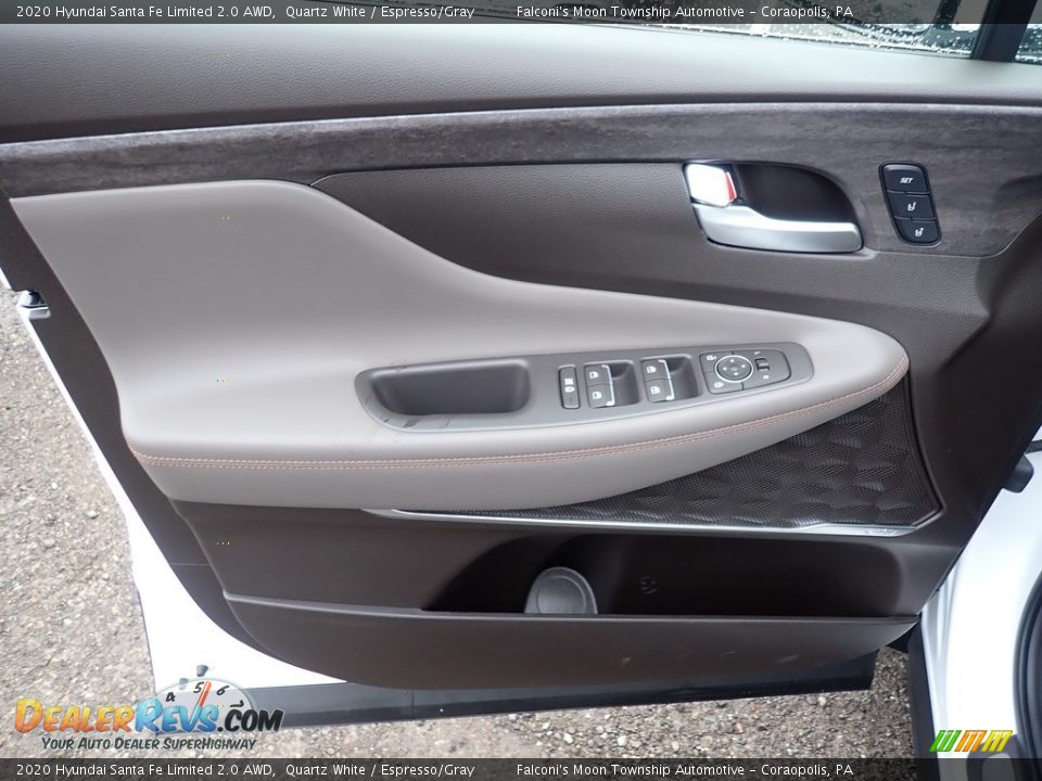 Door Panel of 2020 Hyundai Santa Fe Limited 2.0 AWD Photo #11