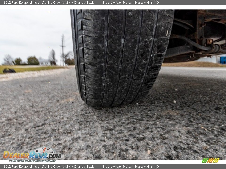 2012 Ford Escape Limited Sterling Gray Metallic / Charcoal Black Photo #14