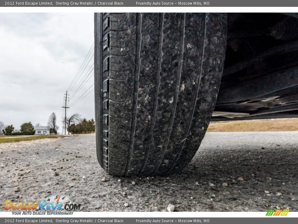 2012 Ford Escape Limited Sterling Gray Metallic / Charcoal Black Photo #15