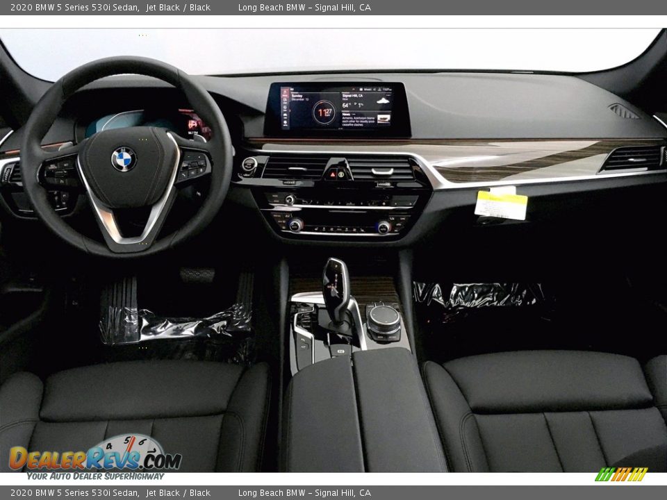 2020 BMW 5 Series 530i Sedan Jet Black / Black Photo #15