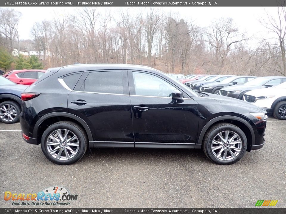 Jet Black Mica 2021 Mazda CX-5 Grand Touring AWD Photo #1