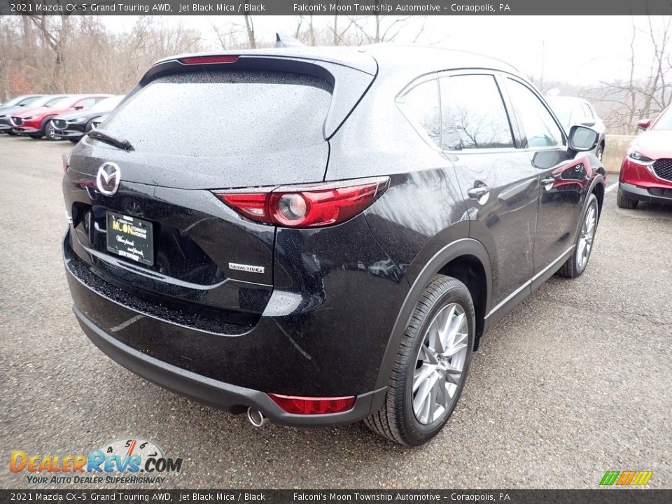 2021 Mazda CX-5 Grand Touring AWD Jet Black Mica / Black Photo #2