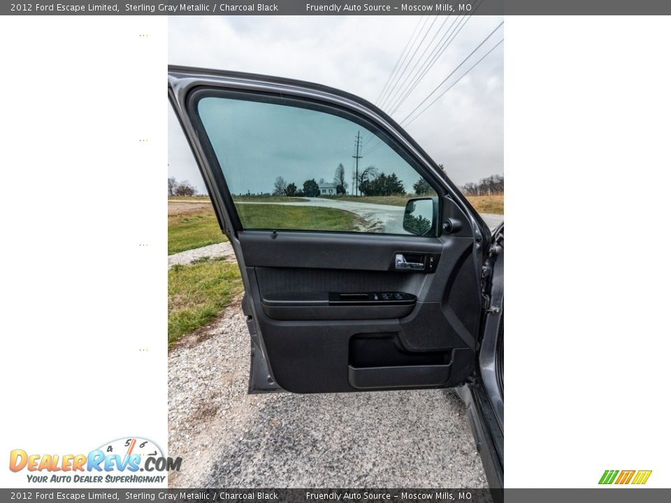 2012 Ford Escape Limited Sterling Gray Metallic / Charcoal Black Photo #20